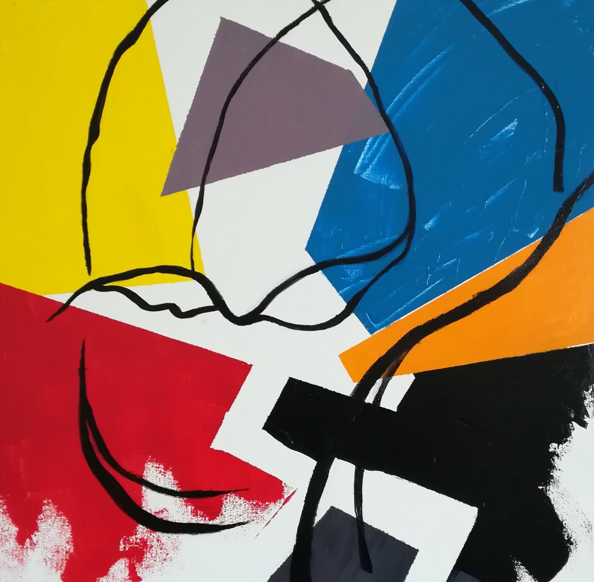 acryliques sur toile 50x50cm