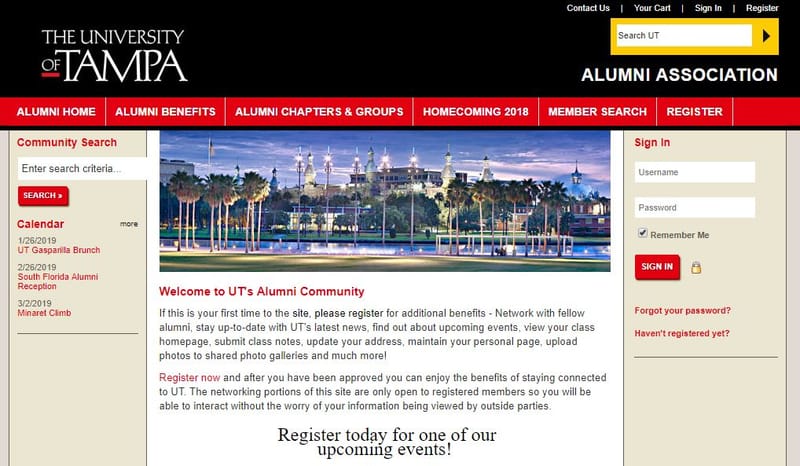 University of Tampa Alumni