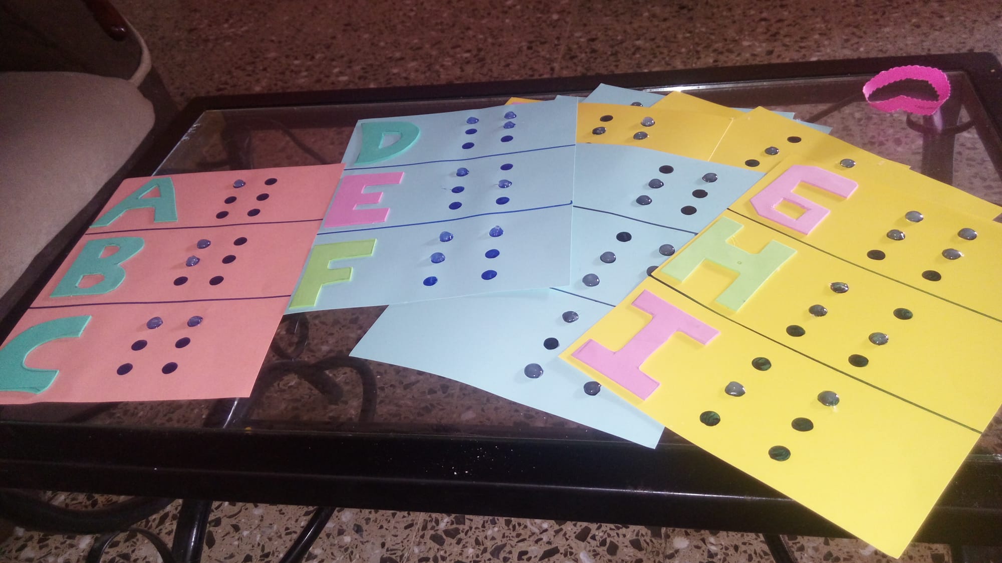 English Braille Alphabet!