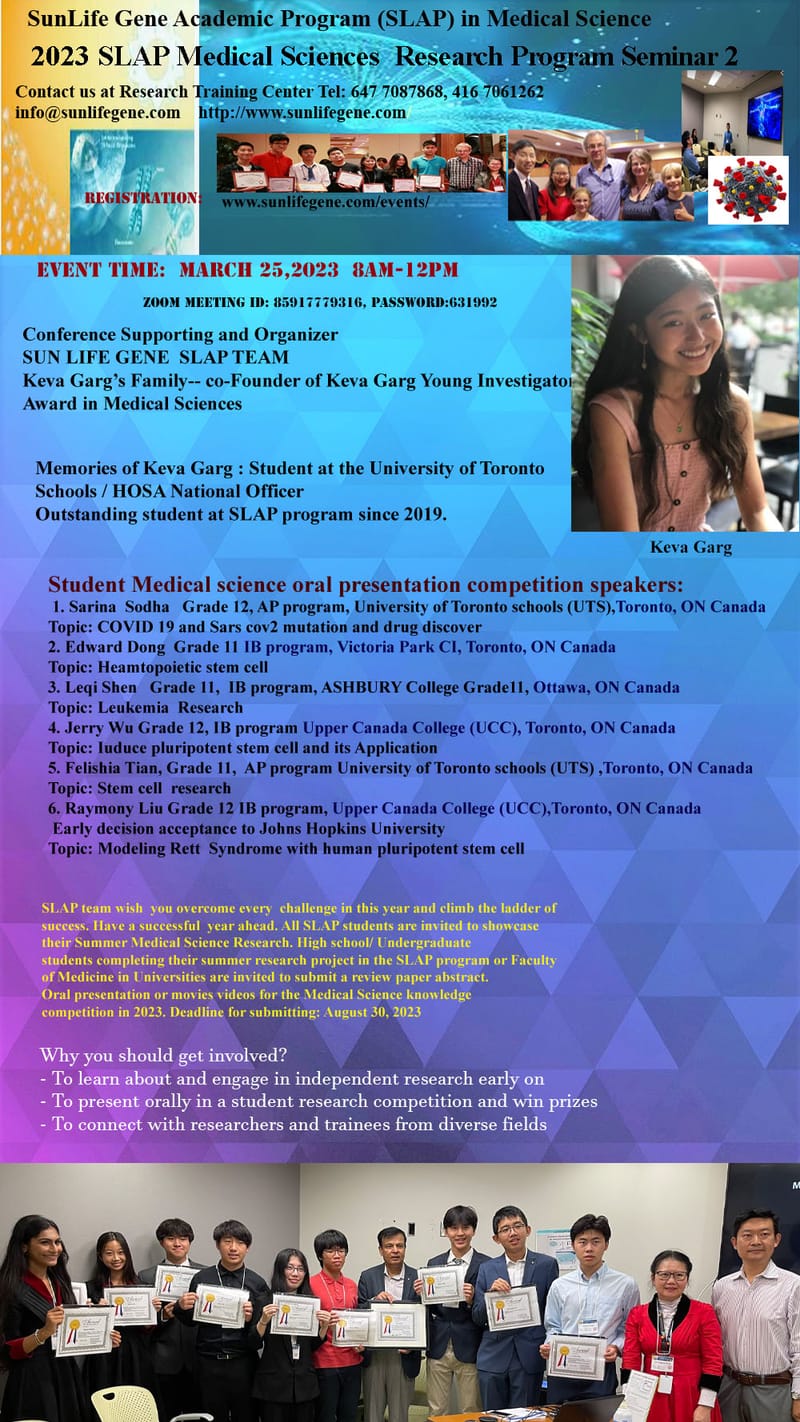 2023 SLAP Medical Science RESEARCH Program Seminar 2