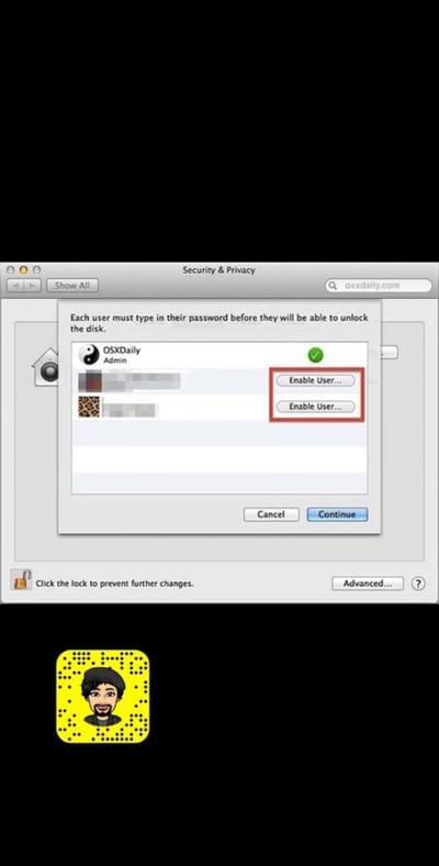 كيفية تشفير نظام تشغيل Mac للحاسوب  والأجهزة القابلة للإزالة والملفات الفردية