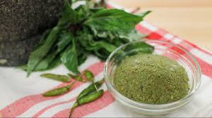 Green curry paste