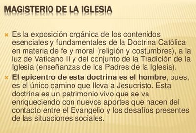 Magisterio Pontificio image