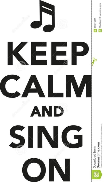 Keep singing