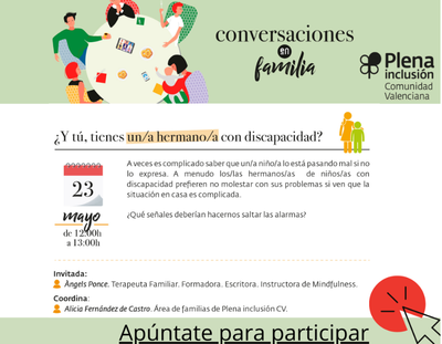 Una nueva sesión de conversaciones en familias