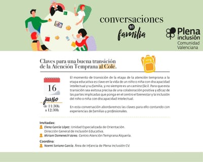 CONVERSACIONES EN FAMILIA