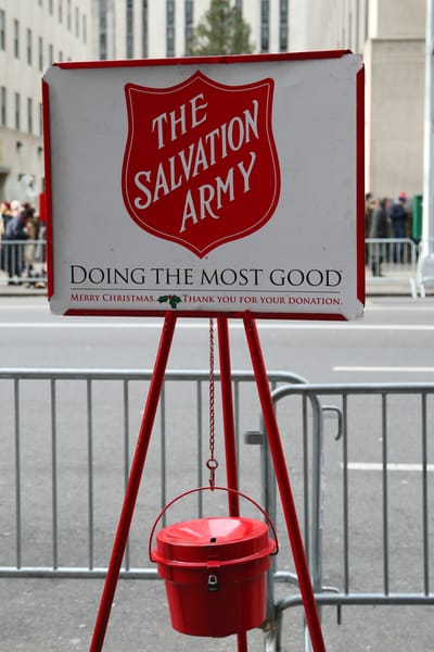 LET THE BELLS RING AND LET THE RED KETTLES OVERFLOW