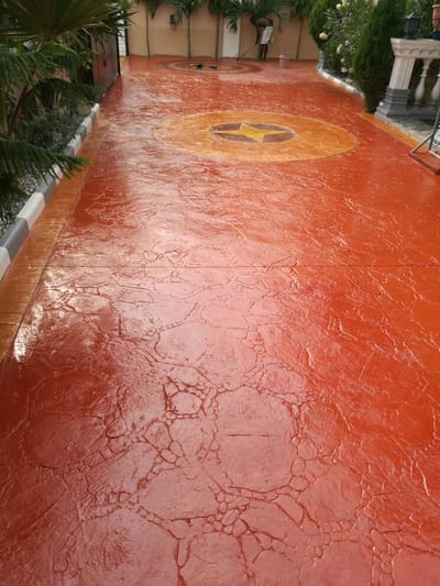 Stamp Concrete Floor