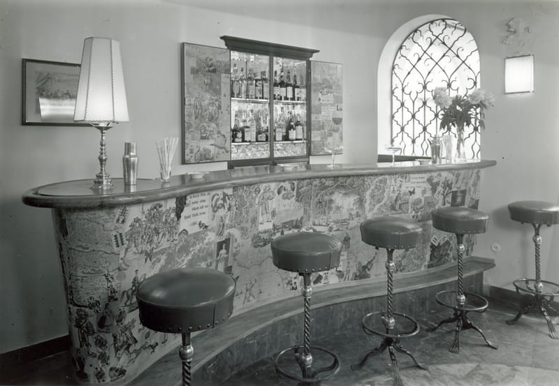 Alte Bar 1960 bis 1980 Jahre