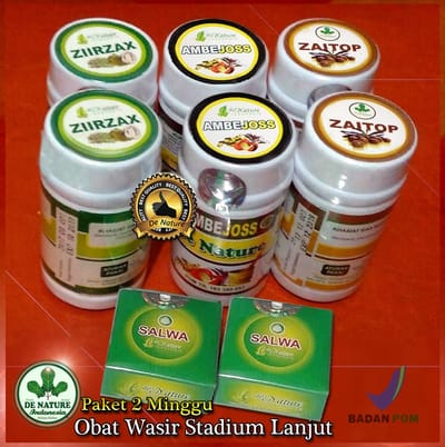 nama obat wasir alami paling mujarab