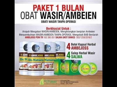 salep wasir alami paling manjur