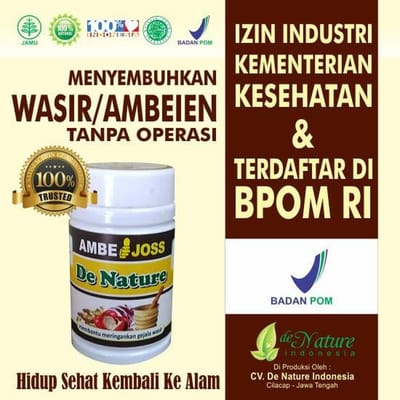 kandungan obat wasir de nature kapsul ambejos dan salep salwa