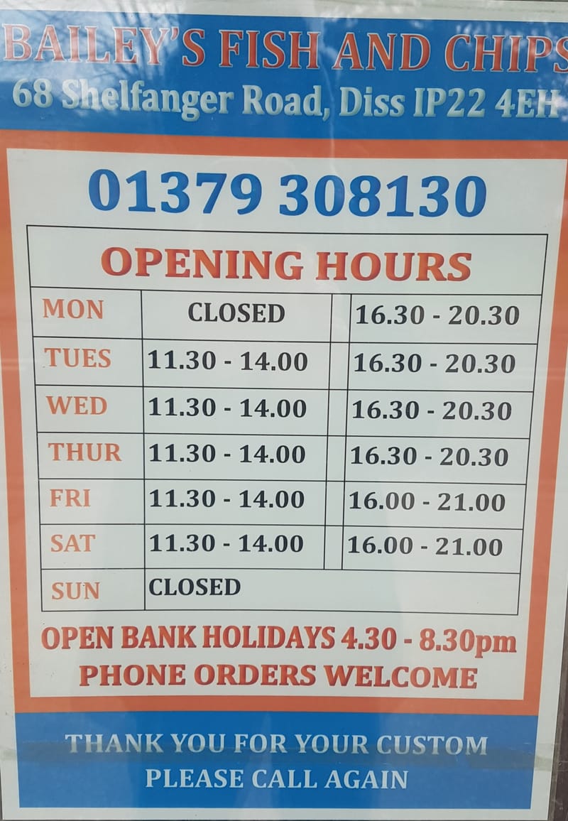 Opening hours