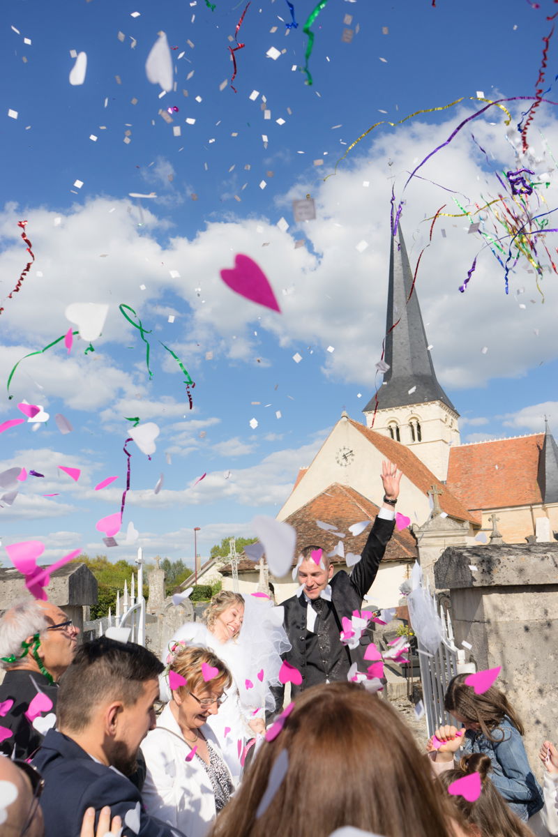 la fête des mariés