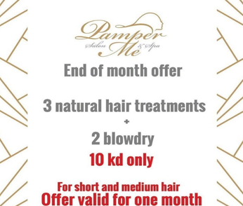 Pamper Me Salon Promotions