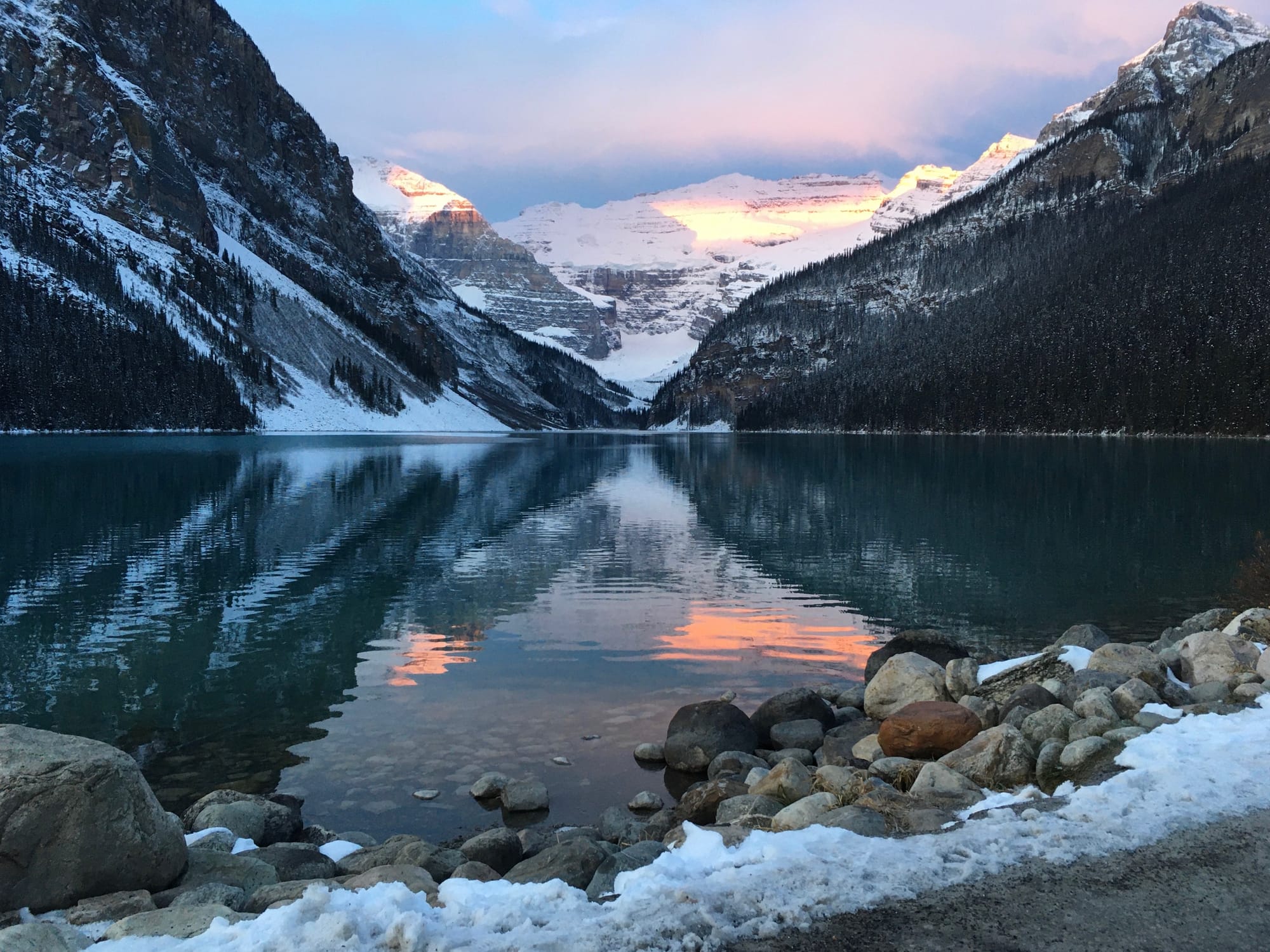 Lake Louise...this is our hood!