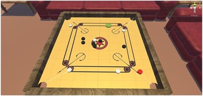 Multiplayer Carrom VR