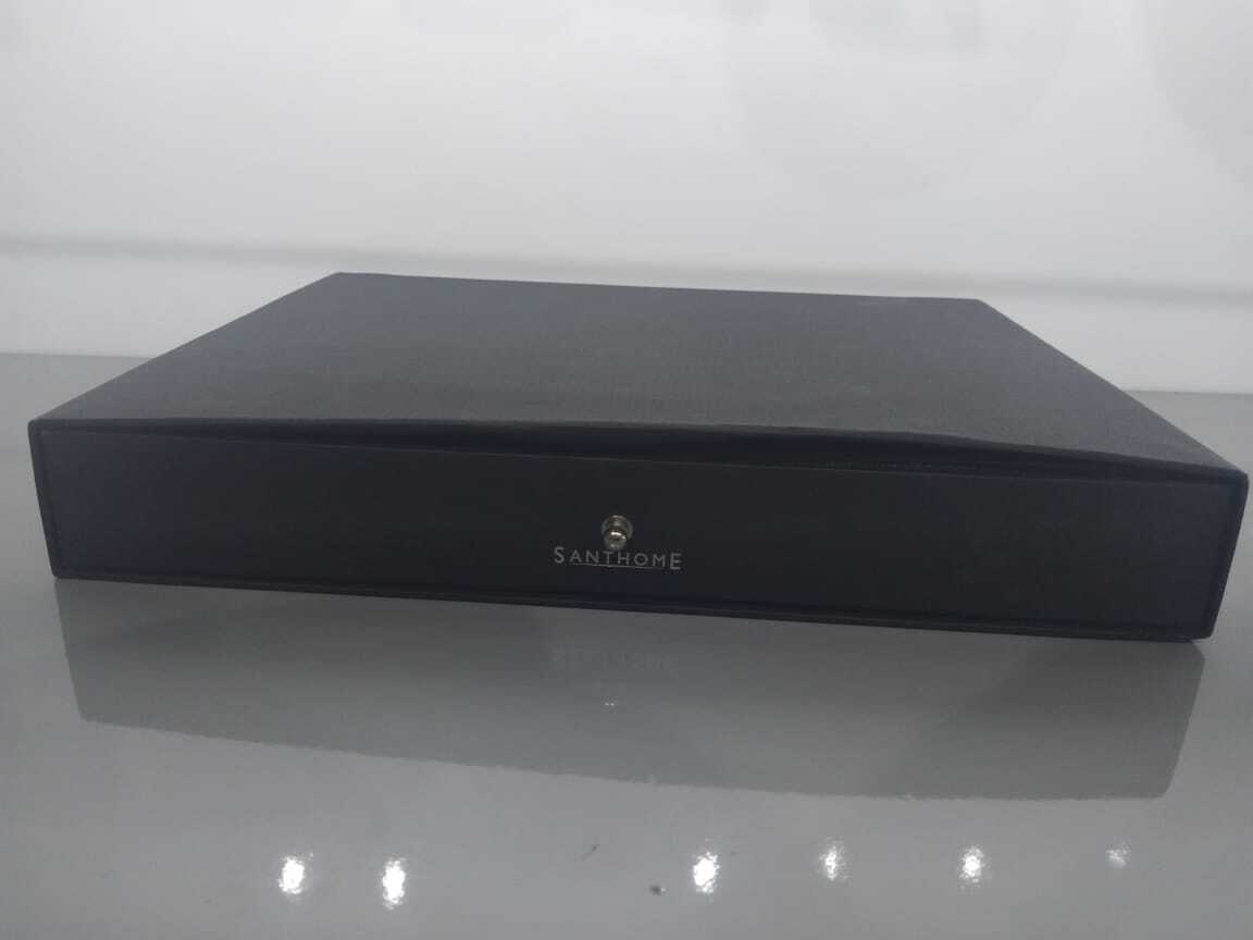 A4 Folder WI 5000 MAh Wireless Powerbank, LED Logo