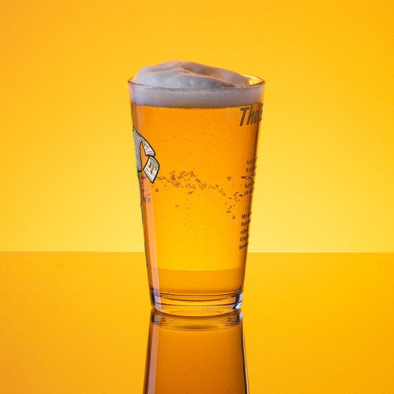 The Bad Kerry Shaker pint glass - BAD KERRY STUDIOS