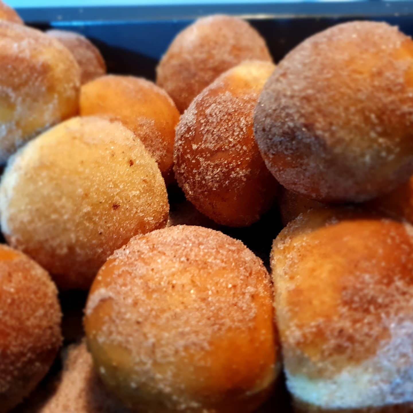 Air Fried Lavender Doughnuts