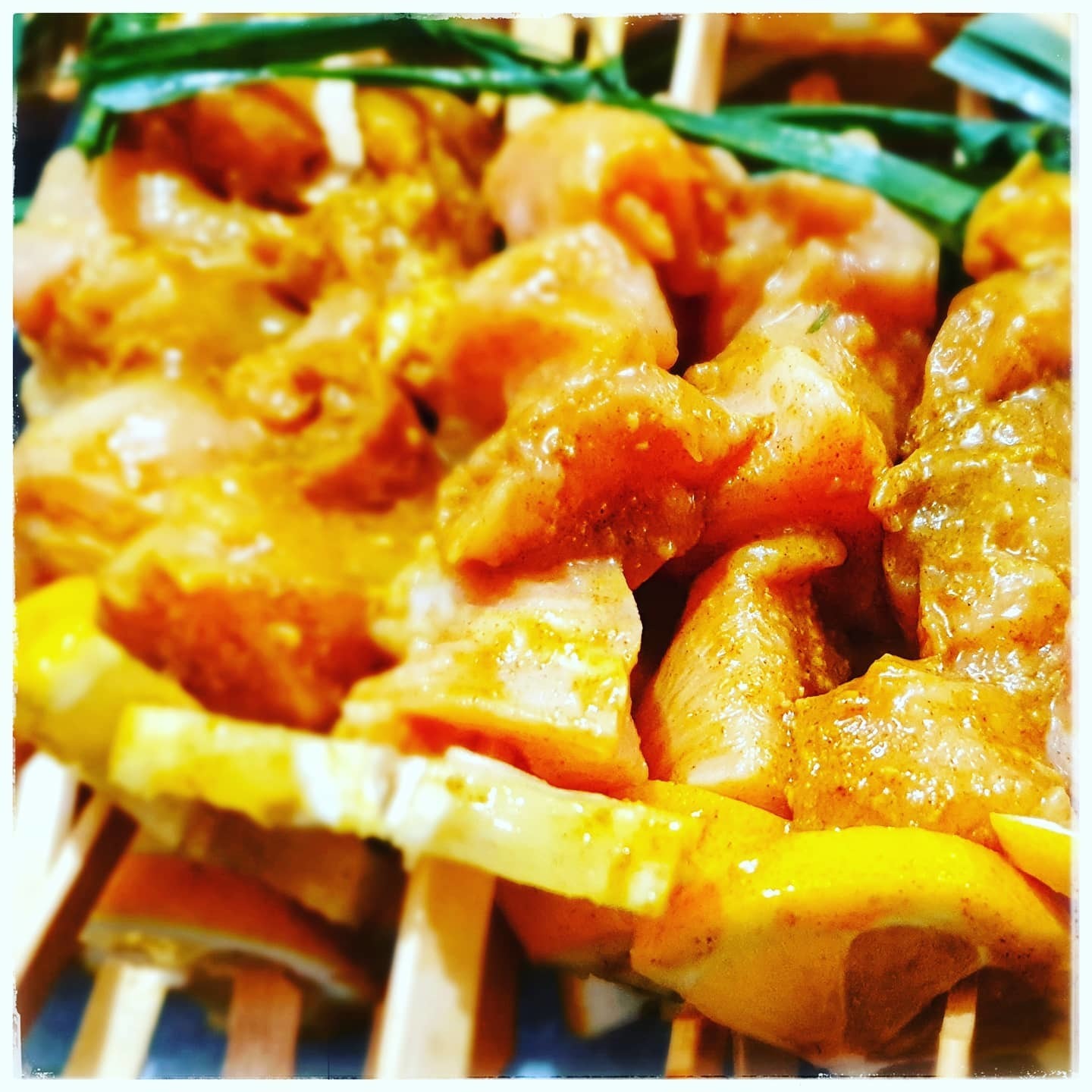 Lemon Chicken Skewers