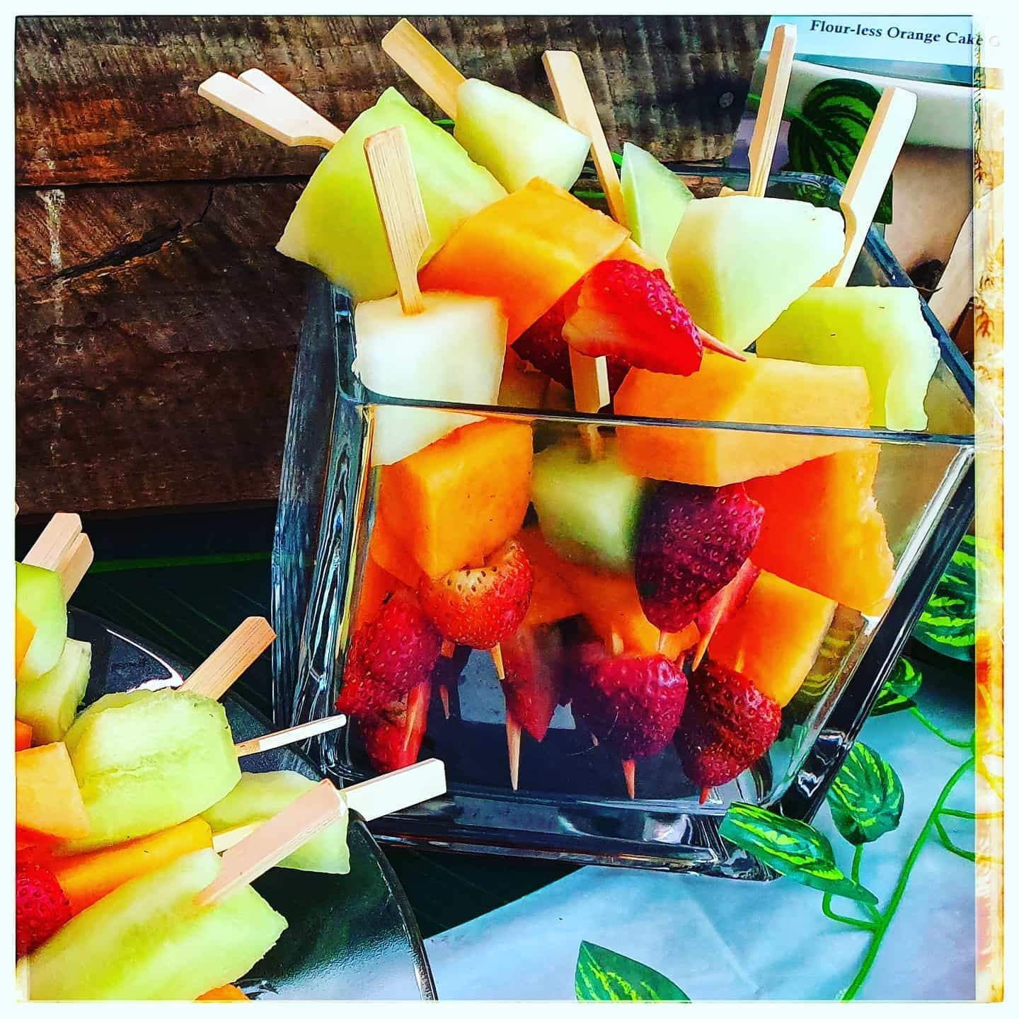 Organic Fruit Skewers