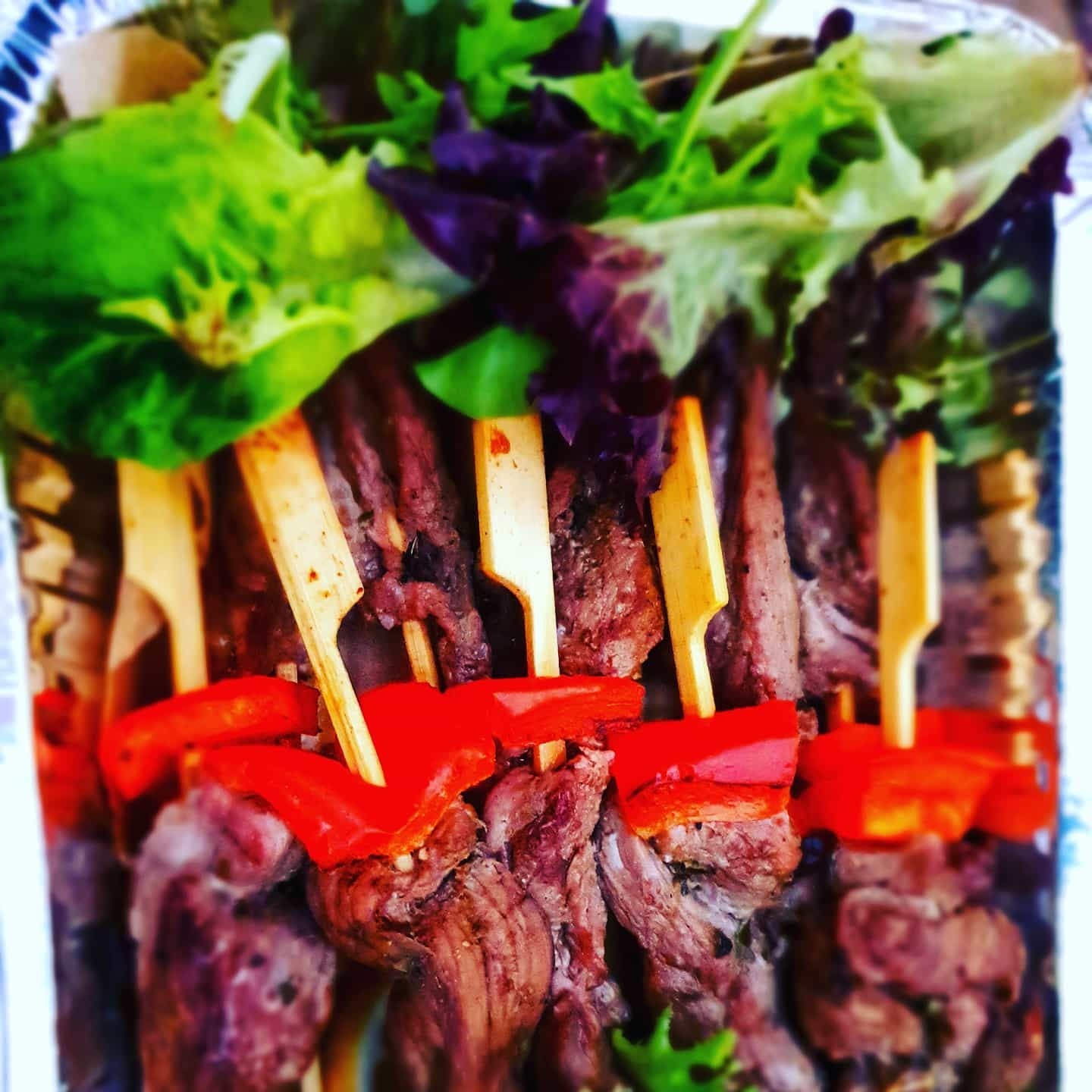 Mini Beef Skewers