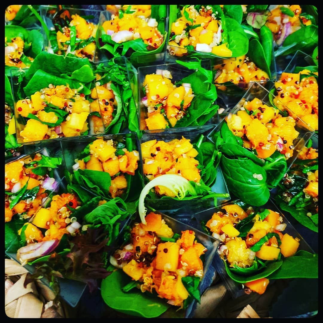 Pumpkin Quinoa Salad Cups