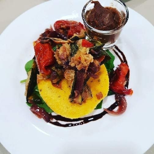 Polenta & Roasted Vege Entree