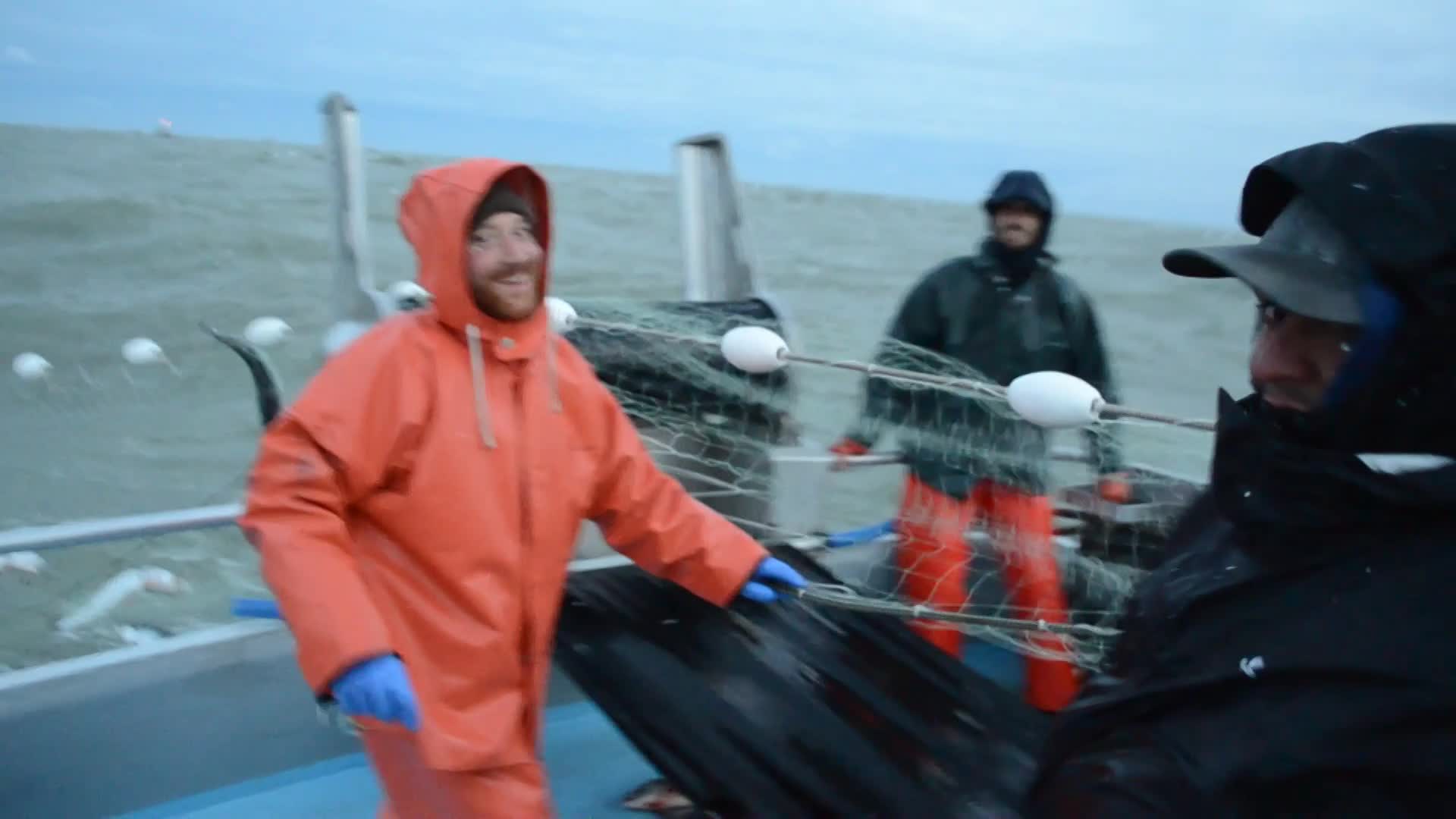 this video accurately shows how fishing is sometimes both hard yet fun at the same time