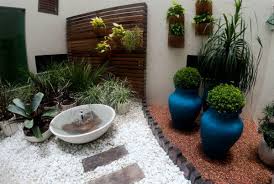 Plantas em ambientes internos e externos