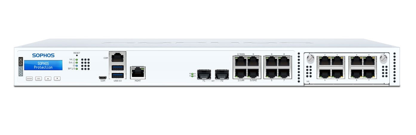 Sophos Firewall XGS 2100 com licença 1 Ano Standard Hardware Bundle