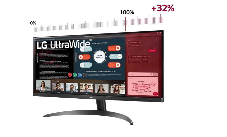 LG 29WP500-B 29" LED IPS UltraWide FullHD 75Hz FreeSync