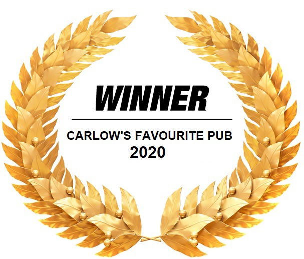 Voted Carlow's Favourite Pub 2020