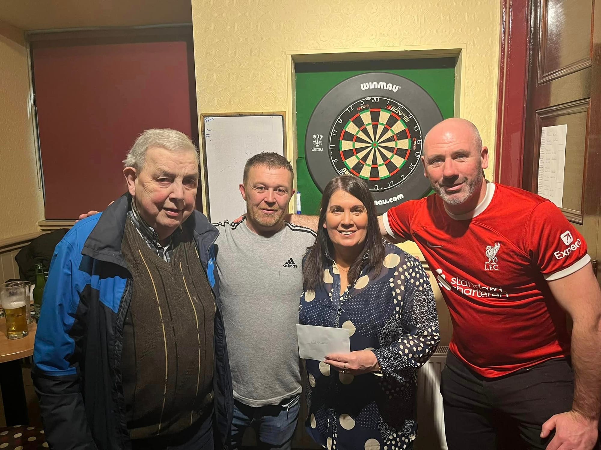 Open Doubles Darts Winners Mark Hutton & Trevor Nolan