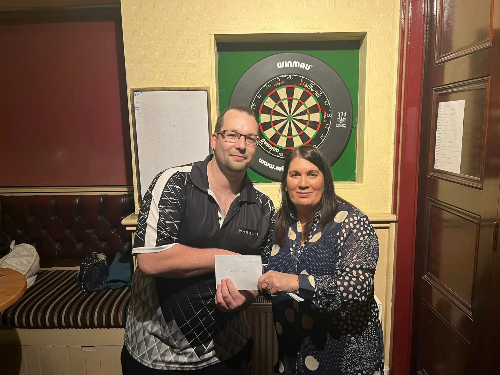 Open Doubles Darts beaten semi-finalists Kevin Joyce & Darren Doyle(Missing)