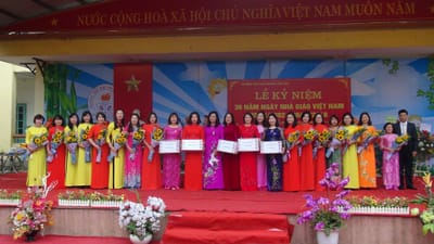 Kỷ niệm 36 năm ngày nhà giáo Việt Nam 20/11/2018
