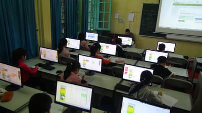 Thi giải toán trên internet bằng Tiếng Việt cấp trường năm 2018