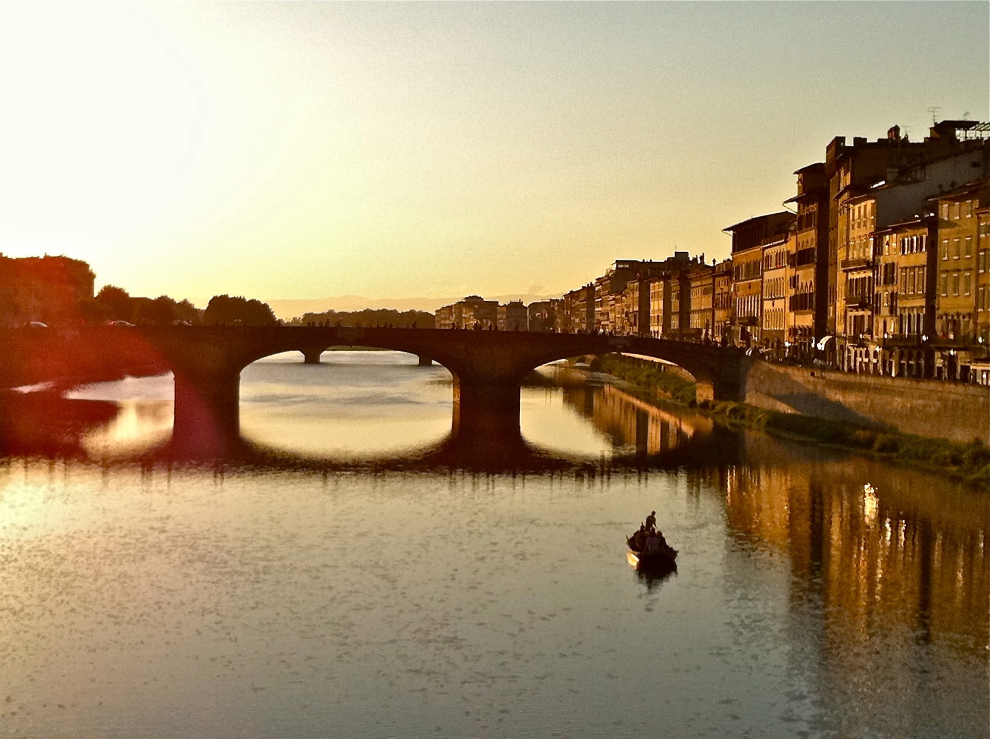 L'Arno à Florence