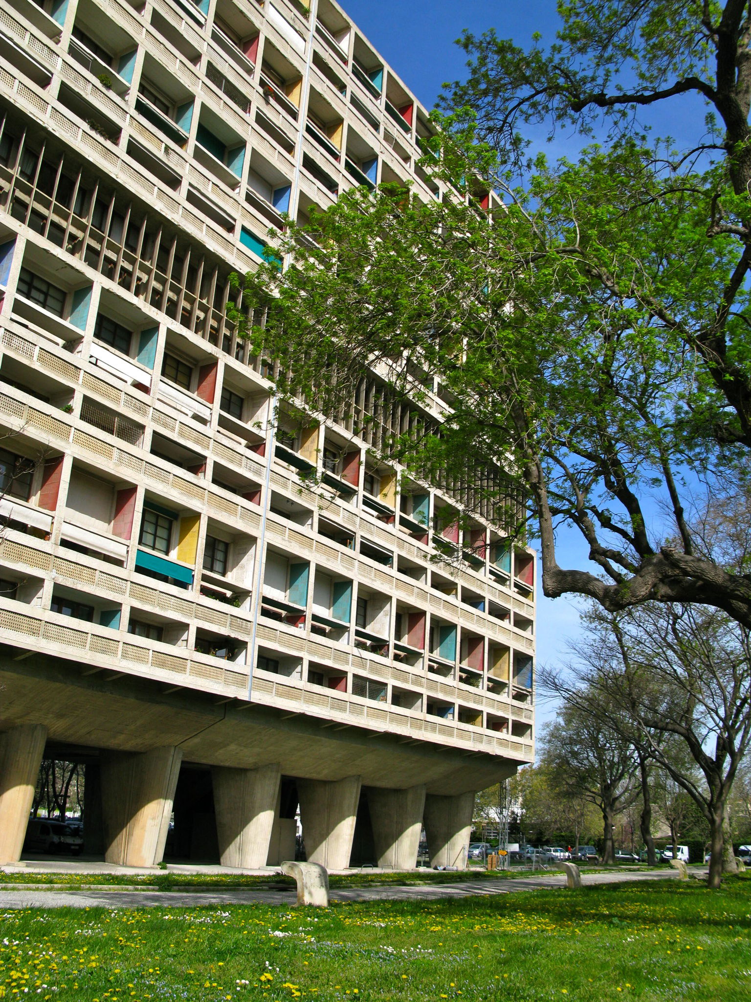 La Cité radieuse Le Corbusier à Marseille (France)