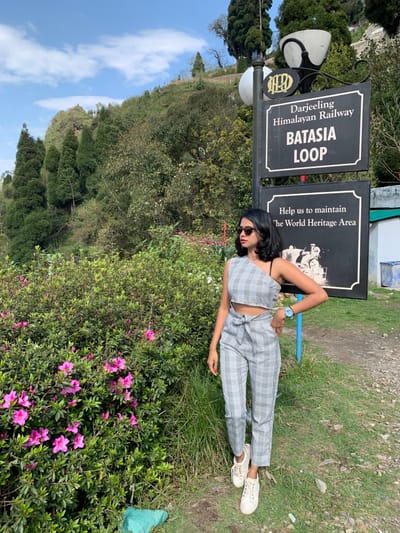 My first time in Darjeeling! Pinkpebble