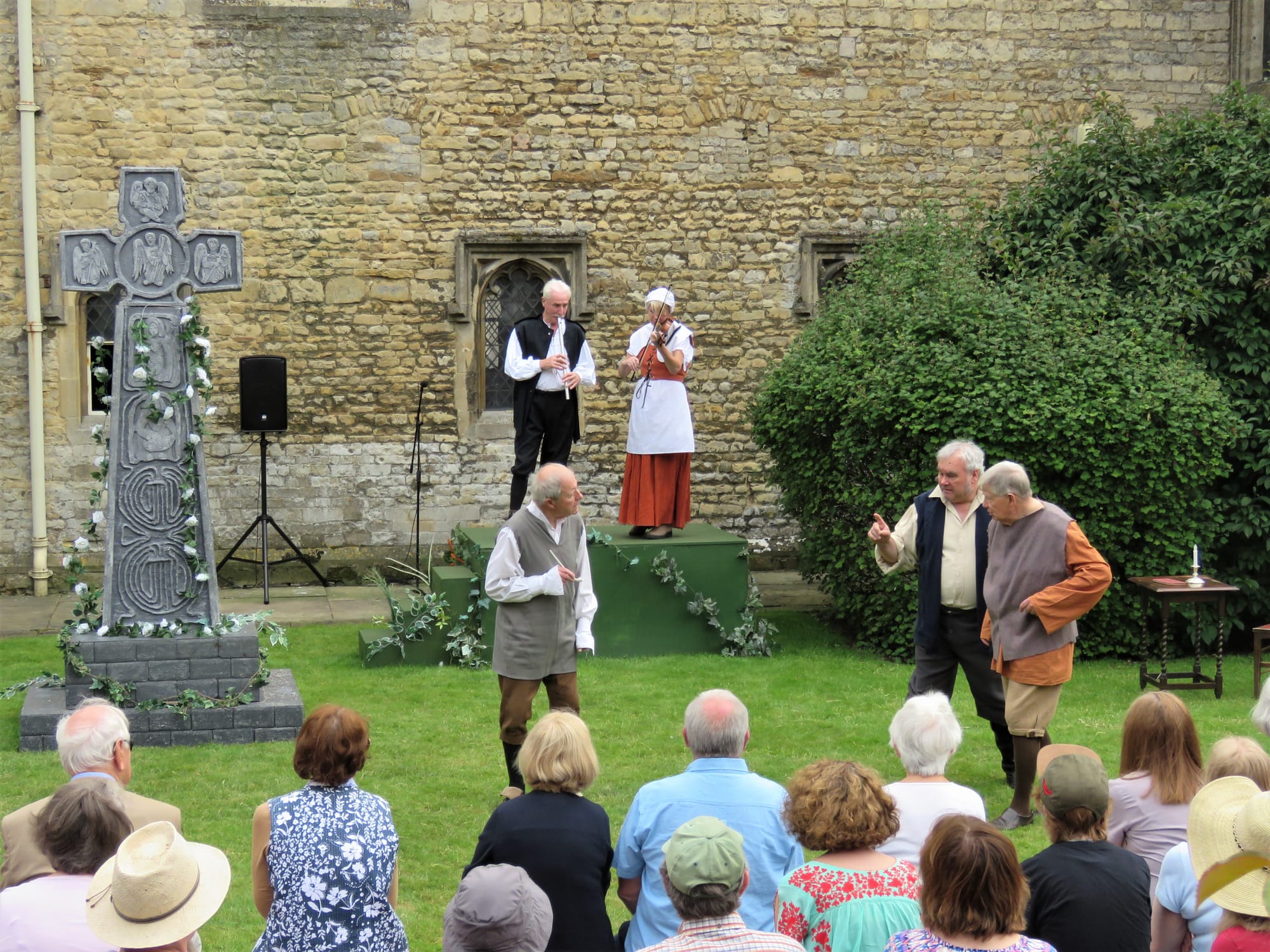 At Browne's Hospital Stamford