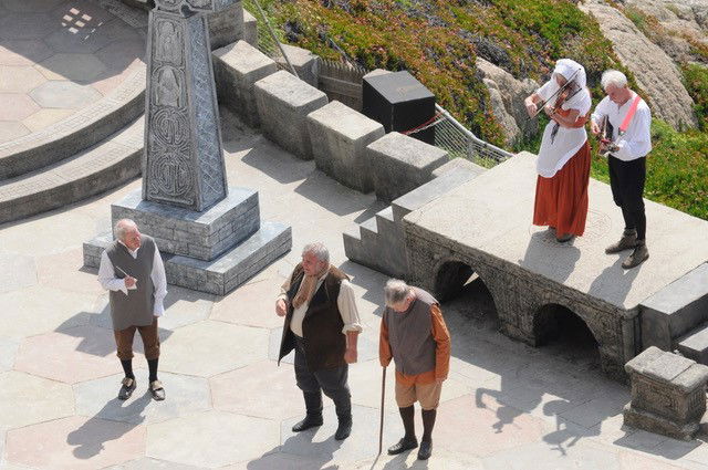 At Minack, Cornwall