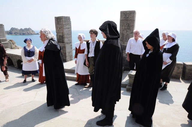 At Minack, Cornwall