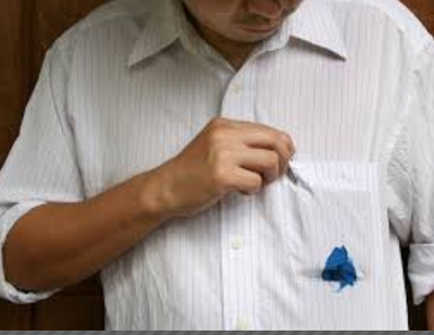 Cara Menghilangkan Noda Tinta Pada Pakaian