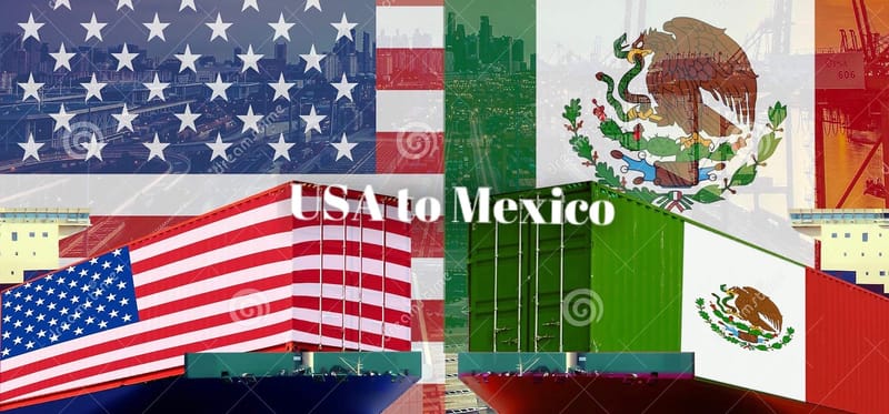 USA to Mexico