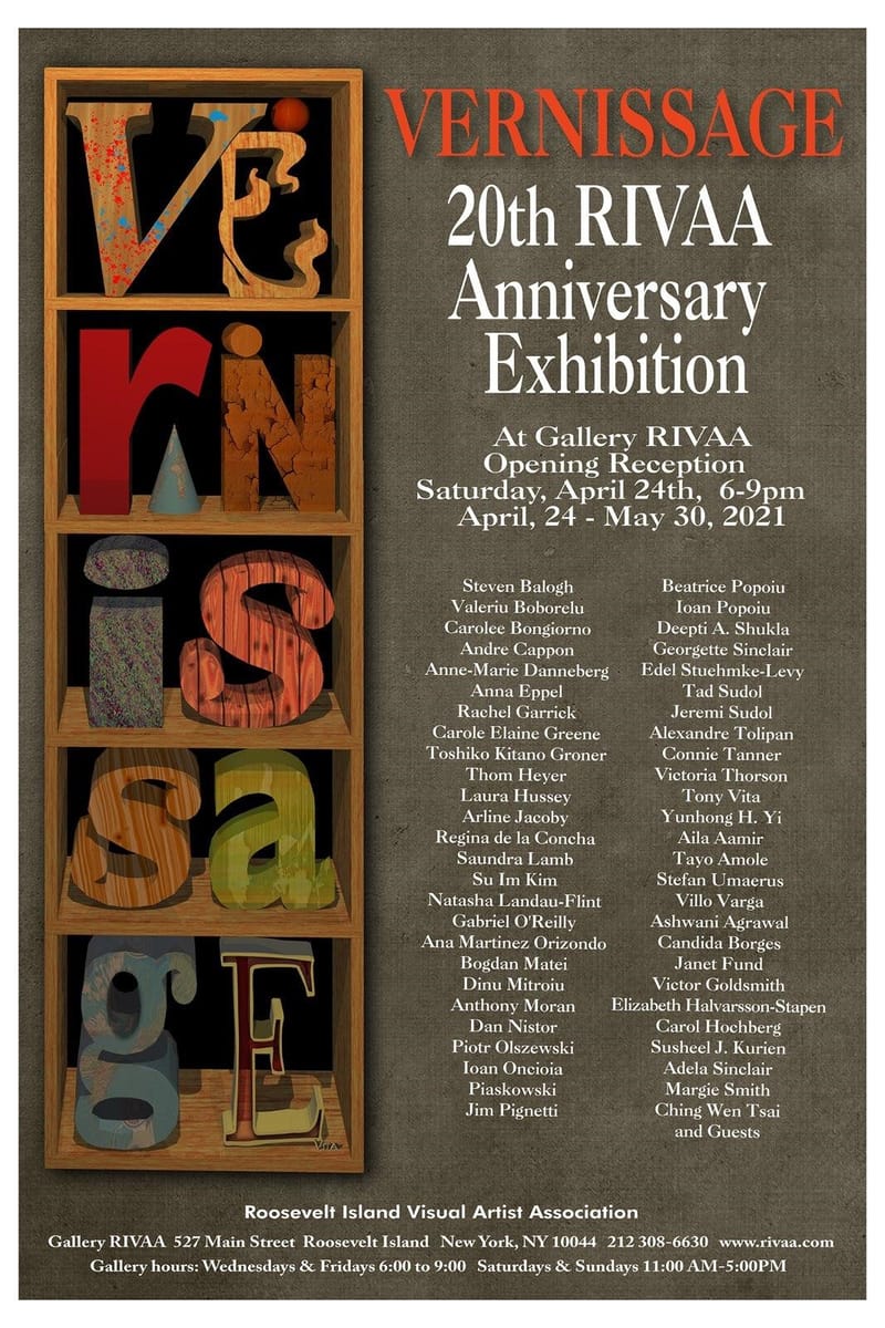 XXth Vernissage  at Roosevelt Island Gallery