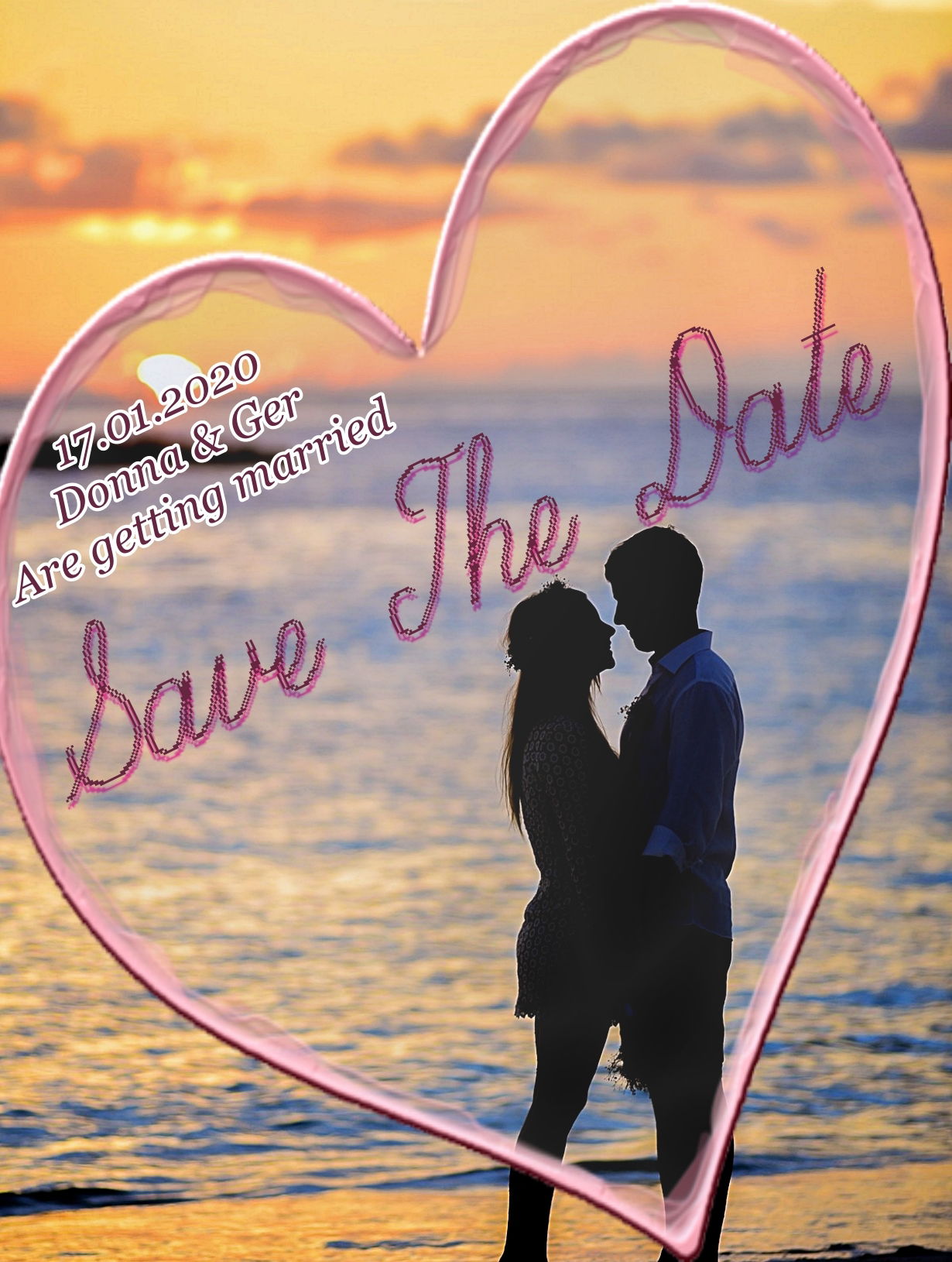 Save The Date Fridge Magnets