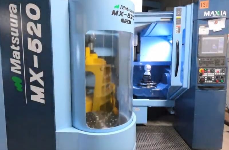 Milling on a state-of-the-art Matsuura Milling Machine - Marathon