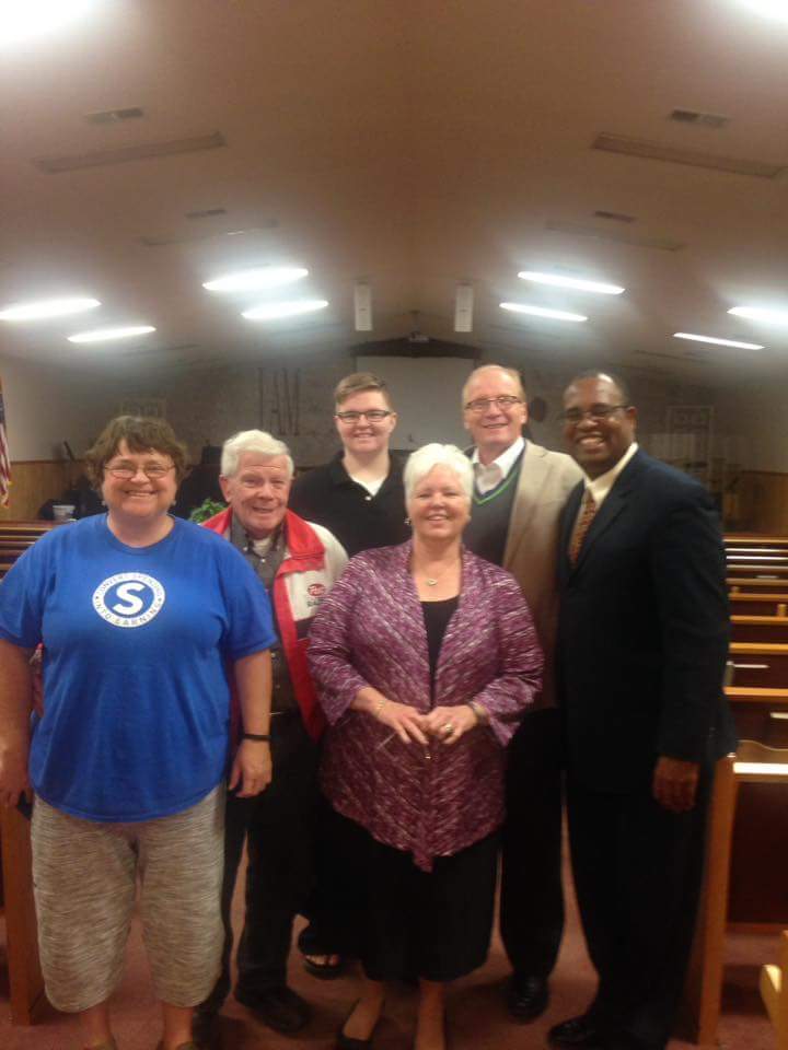 Pastor and members of Jonesborough COG